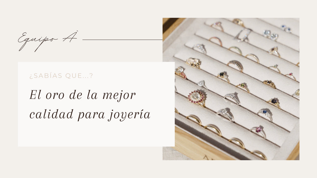 ¿Por qué se utiliza oro de 18 kt en joyería?