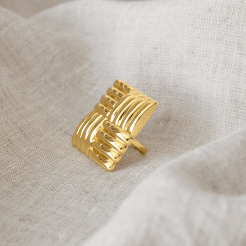 Anillo plata Tartán