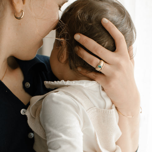 Anillo Prusia esmeralda - Ready To Go