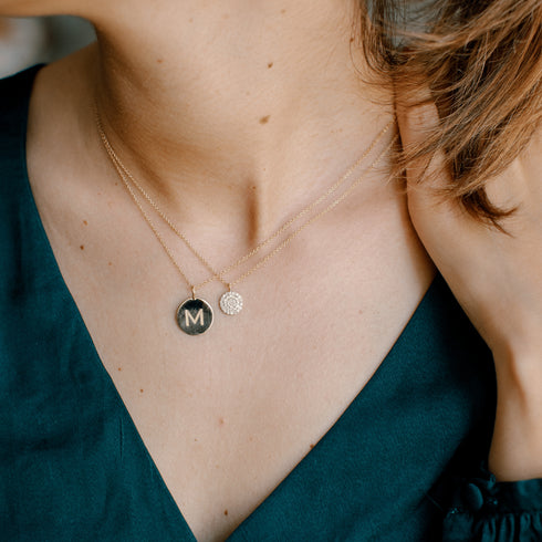 Collar Chapa Inicial