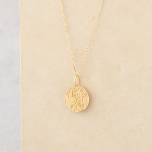 Medalla Virgen de Montserrat