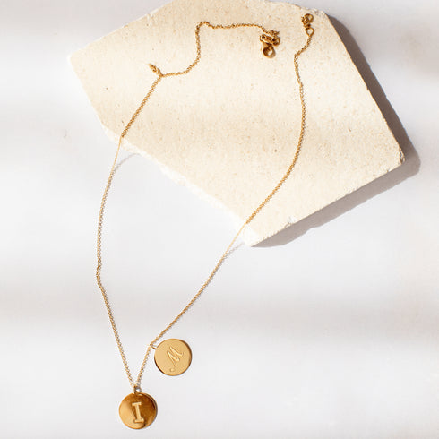 Collar Chapa Inicial